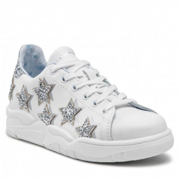 Sneakers CHIARA FERRAGNI - CF2842-064 White/Silver Sneakers CHIARA FERRAGNI - CF2842-064 White/Silver