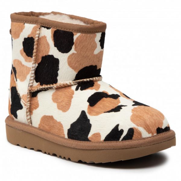 Scarpe Ugg - Kid's Classic Mini Cow Print 1123619K Che Scarpe Ugg - Kid's Classic Mini Cow Print 1123619K Che