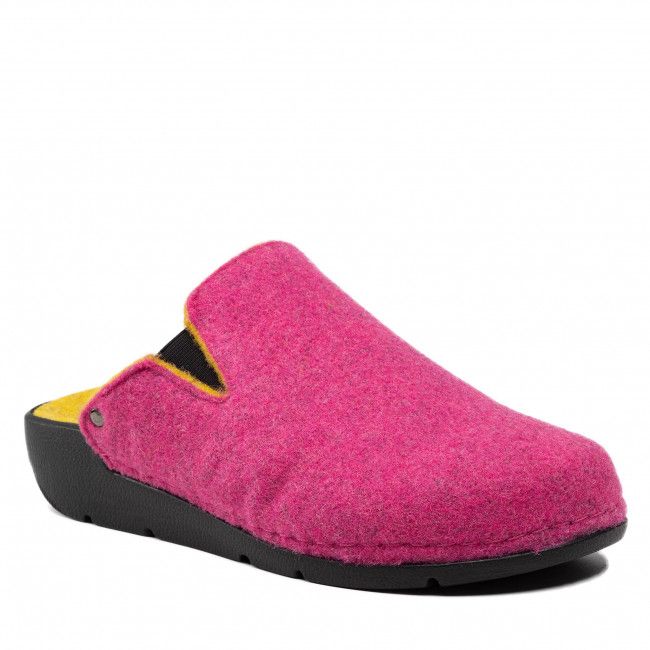 Pantofole BERKEMANN - Vianna 01461-183 Pink/Gelb