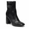 Tronchetti TOMMY HILFIGER - Th Hardware Square Toe Heel Boot FW0FW05999 Black BDS