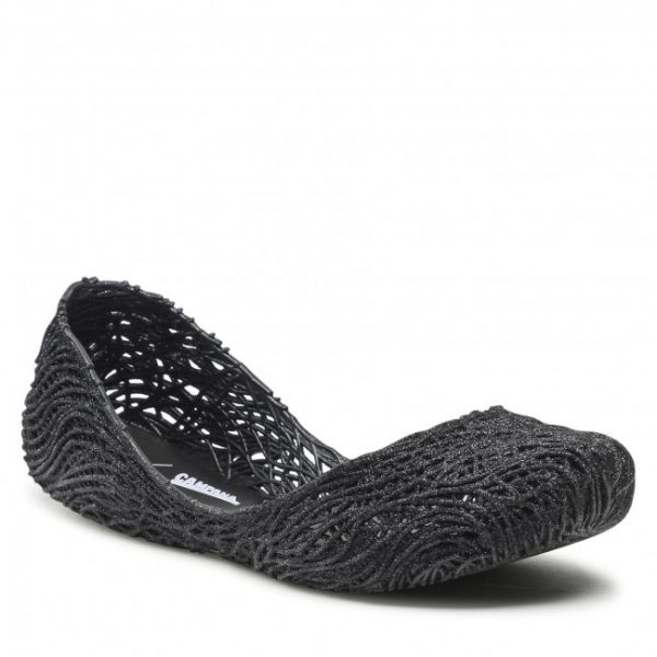 Ballerine MELISSA - Campana Flow Ad 32984 Black Glitter/Black 53699 Ballerine MELISSA - Campana Flow Ad 32984 Black Glitter/Black 53699