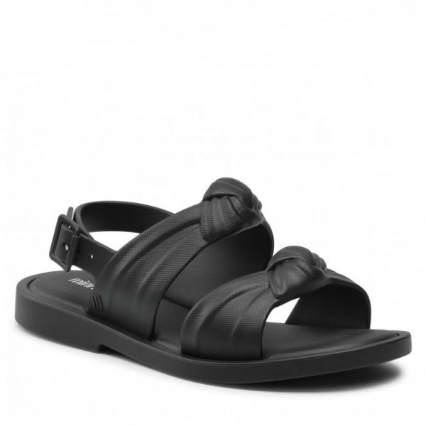 Sandali MELISSA - Mini Melissa Velvet Sandal Inf 33484 Black 01003 Sandali MELISSA - Mini Melissa Velvet Sandal Inf 33484 Black 01003
