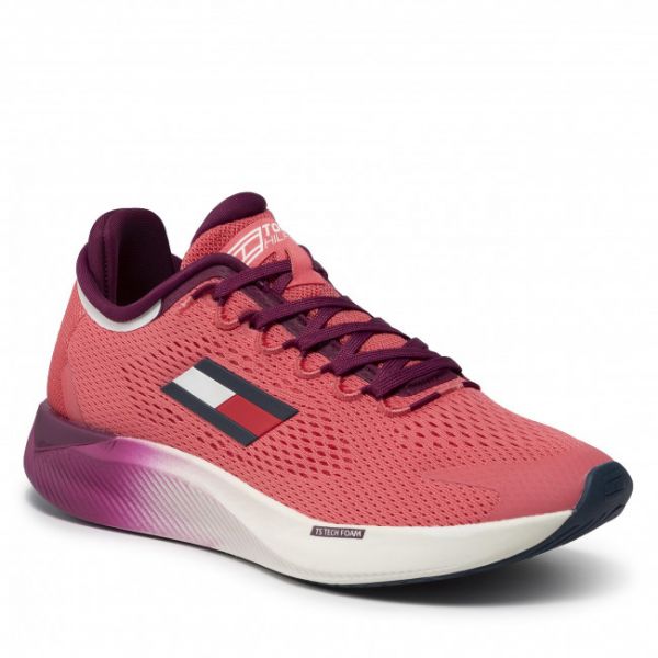 Sneakers TOMMY HILFIGER - Ts Elite Racer Women 2 FC0FC00032 Poppy Pink TJF Sneakers TOMMY HILFIGER - Ts Elite Racer Women 2 FC0FC00032 Poppy Pink TJF