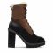 Tronchetti TOMMY HILFIGER - Warmlined High Heel Outdoor Boot FW0FW06009 Natural Cognac GTU
