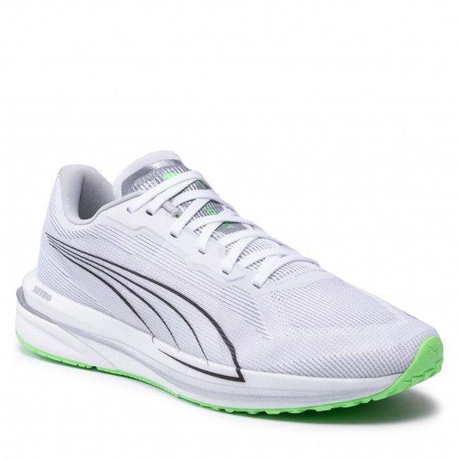 Scarpe PUMA - Velocity Nitro CoolAdapt 195094 01 White/Black/Elektro Green