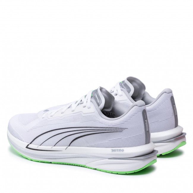 Scarpe PUMA - Velocity Nitro CoolAdapt 195094 01 White/Black/Elektro Green