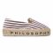 Espadrillas MANEBI - Manebi by Philosophy Di Lorenzo Serafini 41A6001-8202-1104 Bianco Marrone