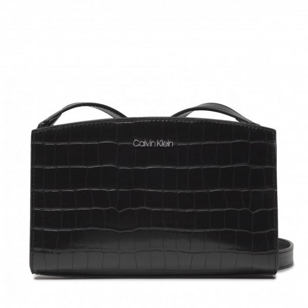 Borsetta Calvin Klein - Ck Code Ew Xbody Croco K60K608885 BAX Borsetta Calvin Klein - Ck Code Ew Xbody Croco K60K608885 BAX