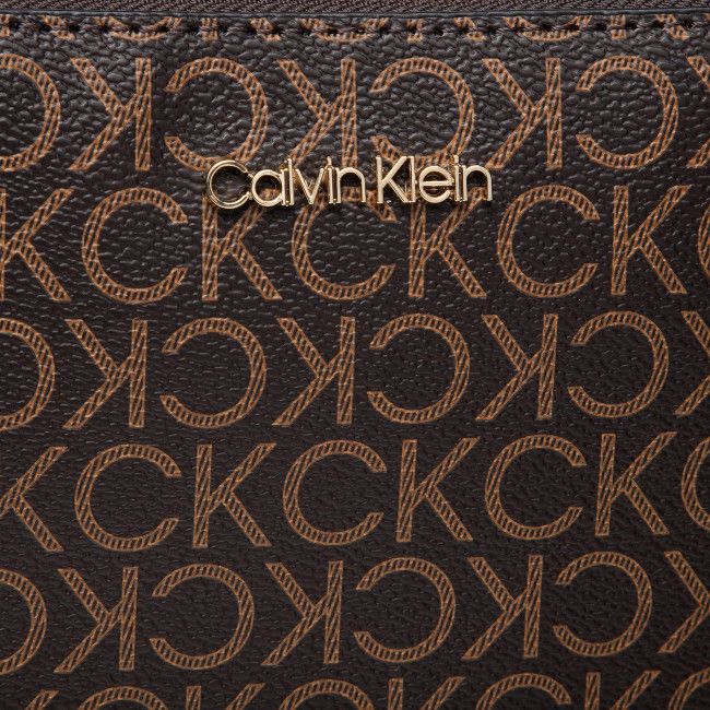 Borsetta Calvin Klein - Ck Must Ew Dbl Comp Xbody Mono K60K608869 0HD