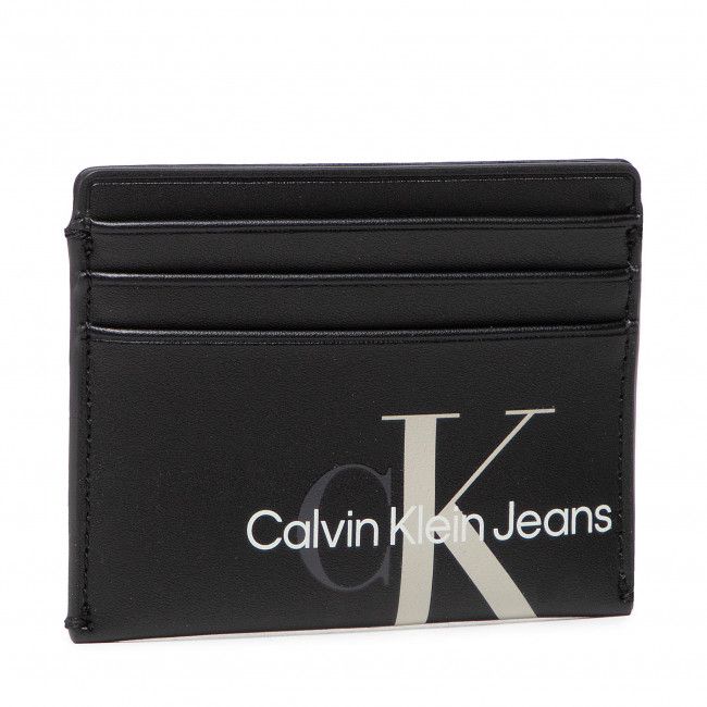 Custodia per carte di credito CALVIN KLEIN JEANS - Sculpted Mono Card Holder 6Cc K60K608957 BDS