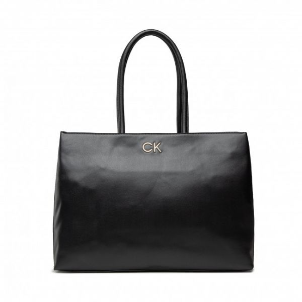 Borsetta Calvin Klein - Re-Lock Shopper W/Laptop Pouch K60K608720 BAX Borsetta Calvin Klein - Re-Lock Shopper W/Laptop Pouch K60K608720 BAX