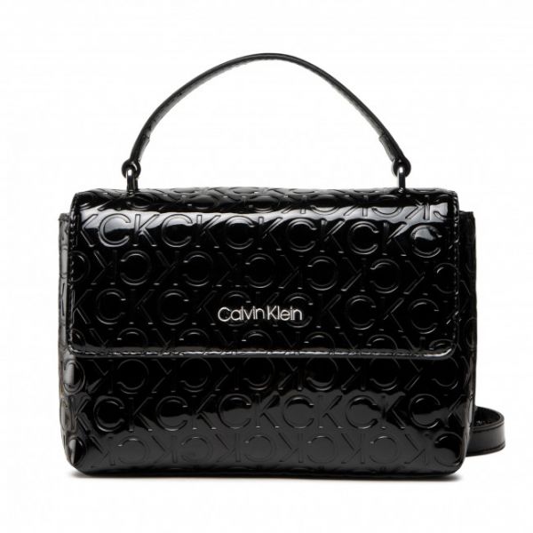 Borsetta CALVIN KLEIN - Ck Must Mini Top H Bag Em Mono K60K608866 BLK Borsetta CALVIN KLEIN - Ck Must Mini Top H Bag Em Mono K60K608866 BLK