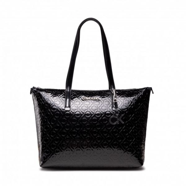 Borsetta Calvin Klein - Ck Must Shopper Md Em Mono K60K608864 BAX Borsetta Calvin Klein - Ck Must Shopper Md Em Mono K60K608864 BAX