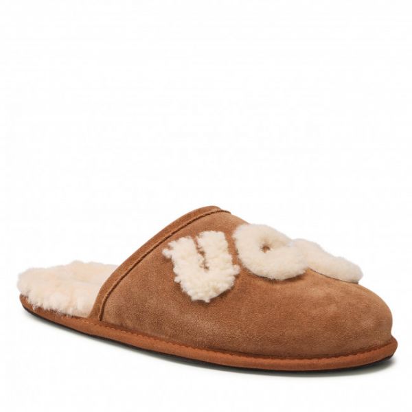 Pantofole Ugg - M Scuff Logo Sheepskin 1123773 Che