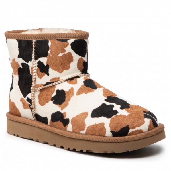 Scarpe UGG - W Classic Mini Cow Print 1123353 Che Scarpe UGG - W Classic Mini Cow Print 1123353 Che