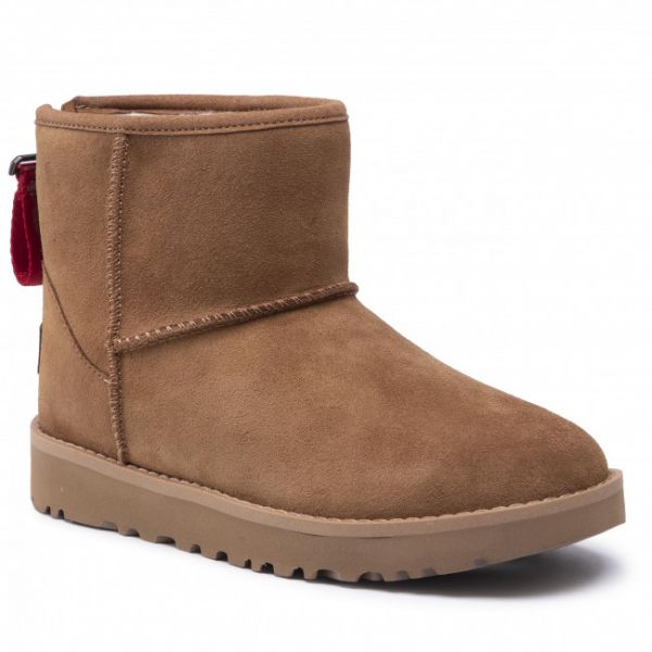 Scarpe UGG - W Classic Mini Logo Zip 1122671 Che Scarpe UGG - W Classic Mini Logo Zip 1122671 Che