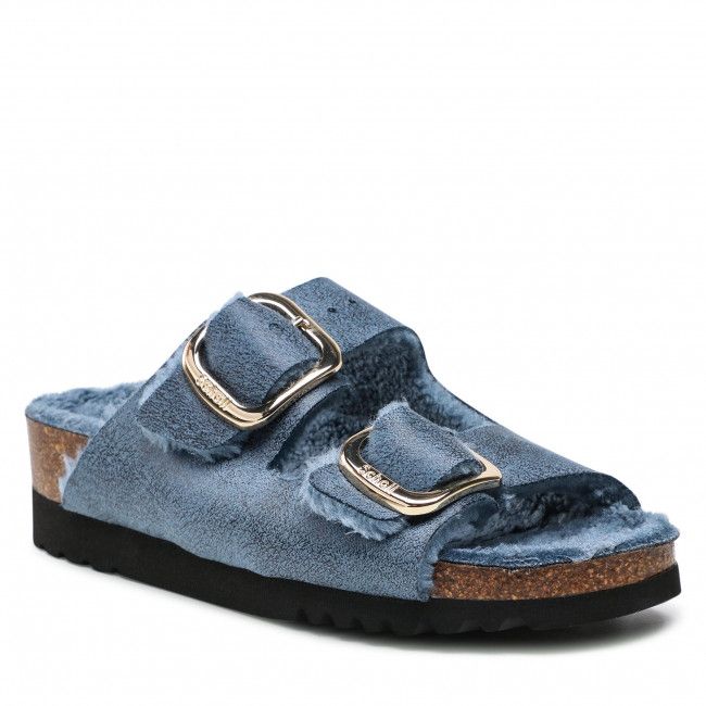 Pantofole SCHOLL - Ilary Fluffy F29534 1007 350 Blue