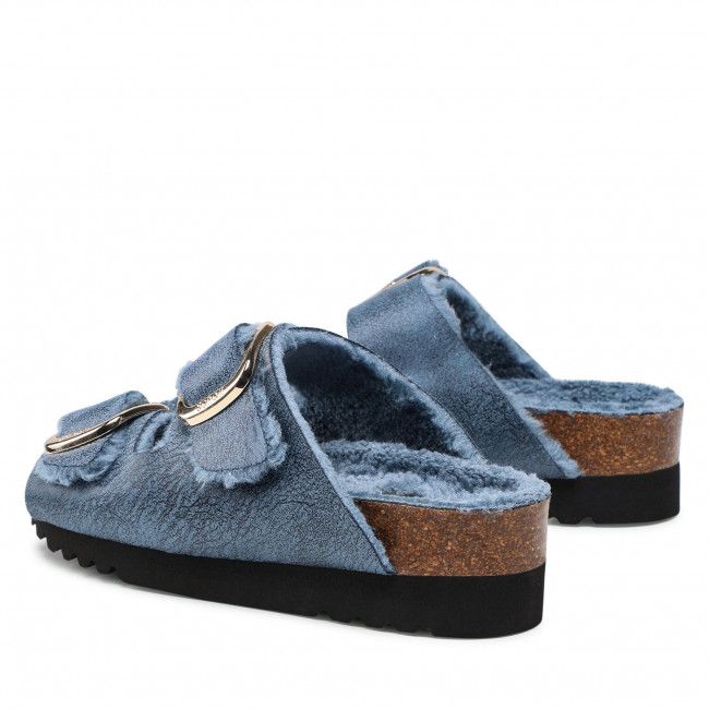 Pantofole SCHOLL - Ilary Fluffy F29534 1007 350 Blue