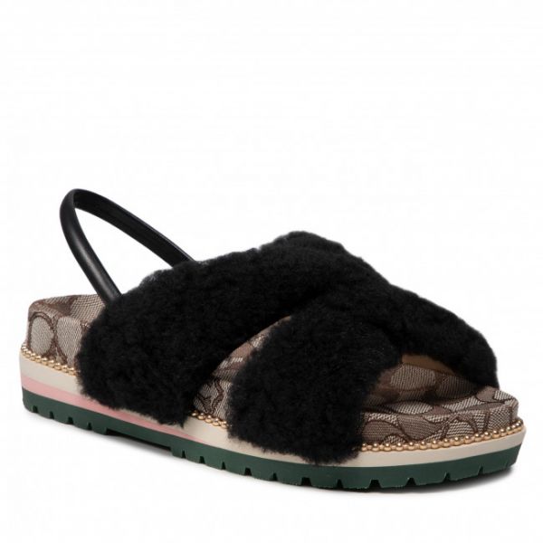 Sandali COACH - Tally Shearlg Sandal C5885 Black