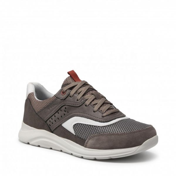 Sneakers Geox - U Damiano A U15ANA 0PT14 C1018 Dove Grey Sneakers Geox - U Damiano A U15ANA 0PT14 C1018 Dove Grey