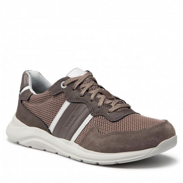 Sneakers GEOX - U Damiano B U15ANB 014EK C1018 Dove Grey Sneakers GEOX - U Damiano B U15ANB 014EK C1018 Dove Grey