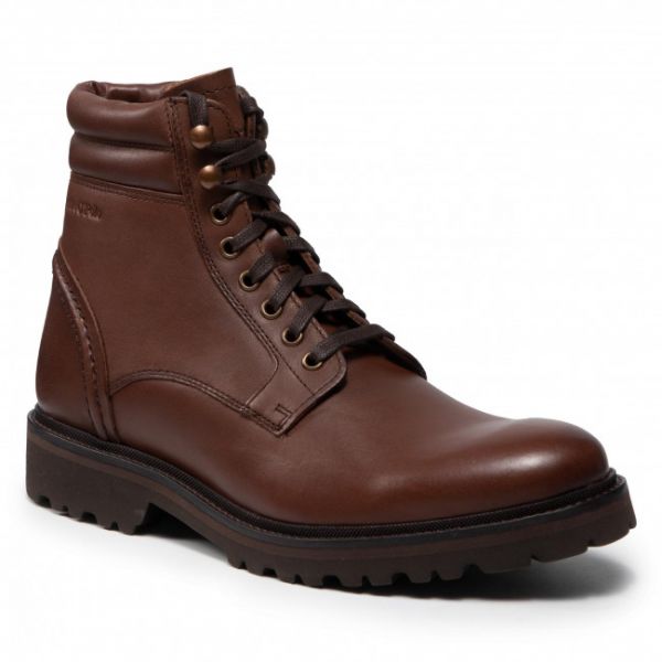 Scarponcini MARC O'POLO - 109 26706301 107 Dark Brown 790 Scarponcini MARC O'POLO - 109 26706301 107 Dark Brown 790