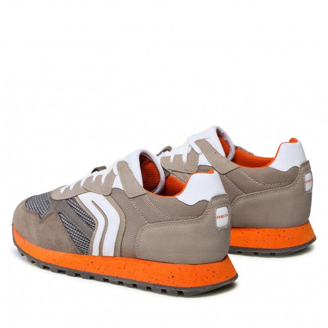 Sneakers GEOX - U Ponente A U16CPA 014EK C6181 Lt Taupe/Orange