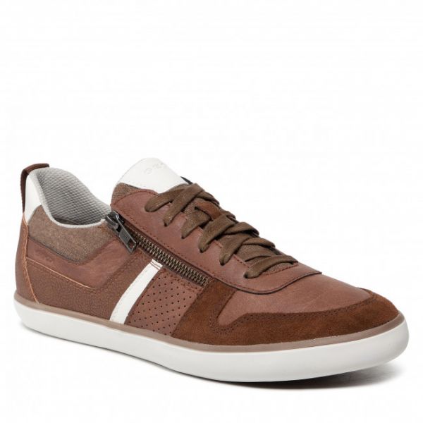 Sneakers Geox - U Elver B U25BCB 0PT22 C6N6G Cognac/Browncotto Sneakers Geox - U Elver B U25BCB 0PT22 C6N6G Cognac/Browncotto