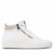 Sneakers GEOX - D Blomiee B D166HB 0BCBN C0007 White/Silver