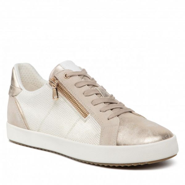 Sneakers GEOX - D Blomiee C D166HC 06P22 C2LH6 Lt Gold/Lt Taupe