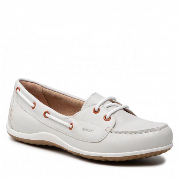 Mocassini GEOX - D Vega Moc A D25DNA 00085 C1000 White Mocassini GEOX - D Vega Moc A D25DNA 00085 C1000 White