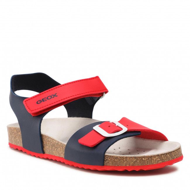 Sandali Geox - J Ghita B. B J028LB 000BC C0735 D Navy/Red