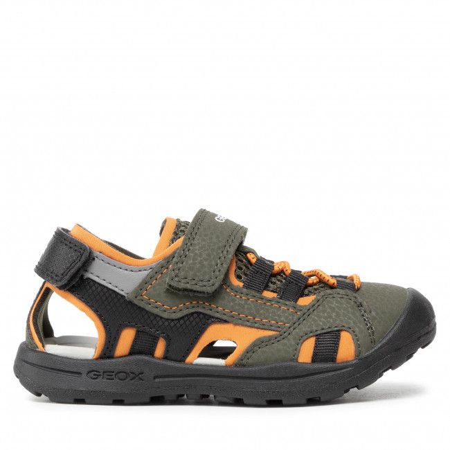 Sandali GEOX - J Vaniett B. C J155XC 015CE C0623 M Military/Orange