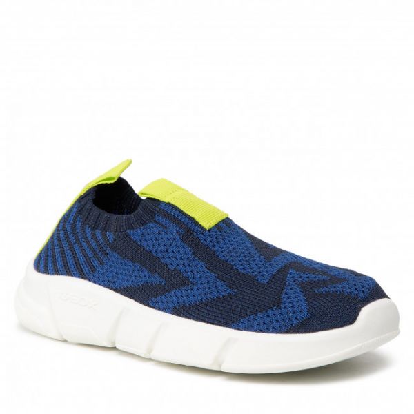 Sneakers Geox - J Aril B. A J25DMA 0006K C0749 Navy/Lime Sneakers Geox - J Aril B. A J25DMA 0006K C0749 Navy/Lime