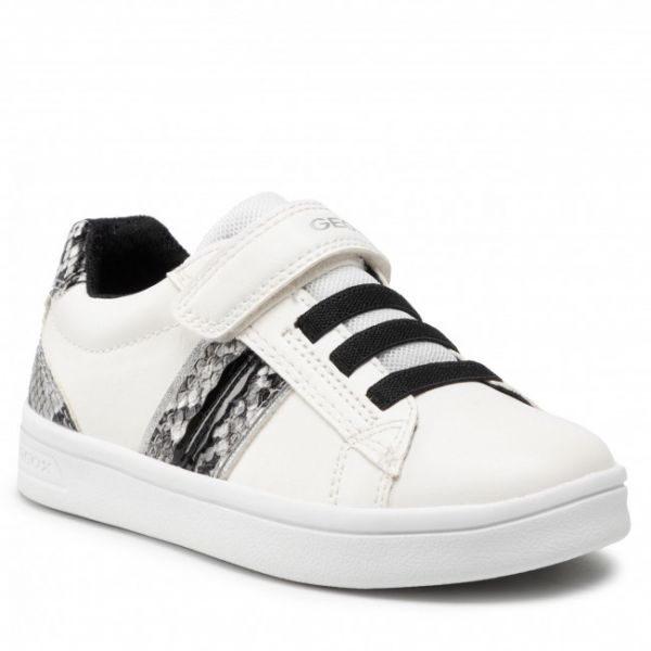 Sneakers GEOX - J Djrock G. B J254MB 000BC C0404 M White/Black Sneakers GEOX - J Djrock G. B J254MB 000BC C0404 M White/Black