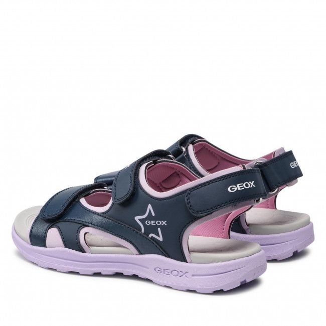 Sandali Geox - J Vaniett G. A J256AA 054AJ C4215 D Navy/Lilac