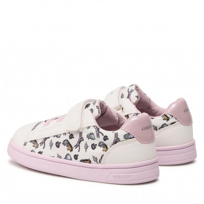 Sneakers GEOX - B Djrock G. A B151WA 0AW54 C0406 S White/Pink