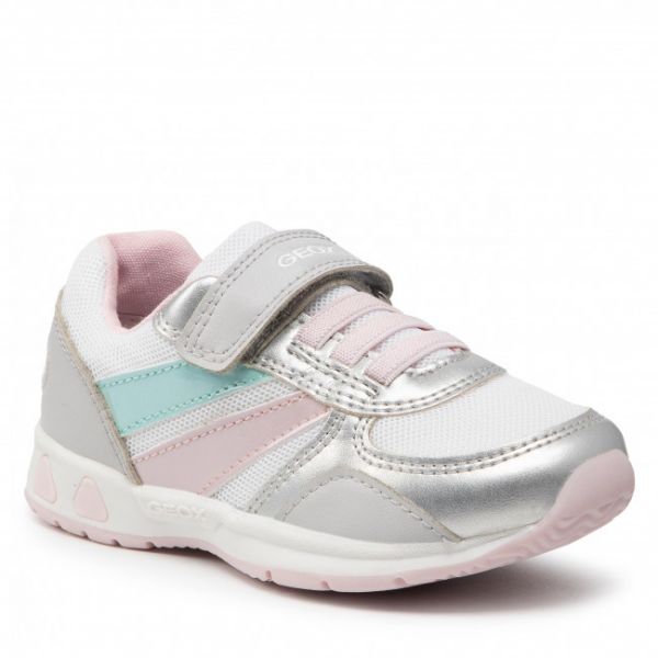 Sneakers Geox - B Pavlis G. A B161SA 014AJ C0007 S White/Silver Sneakers Geox - B Pavlis G. A B161SA 014AJ C0007 S White/Silver