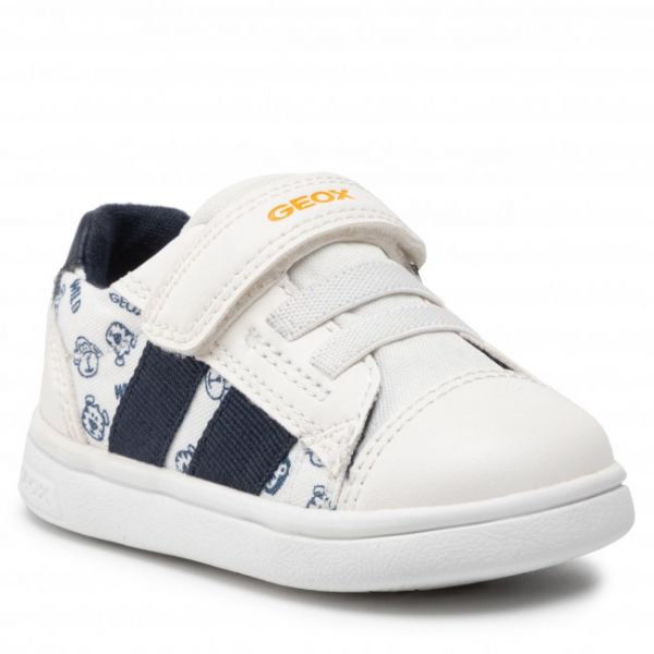 Sneakers GEOX - B Djrock B. C B252CC 0AW54 C0899 M White/Navy Sneakers GEOX - B Djrock B. C B252CC 0AW54 C0899 M White/Navy