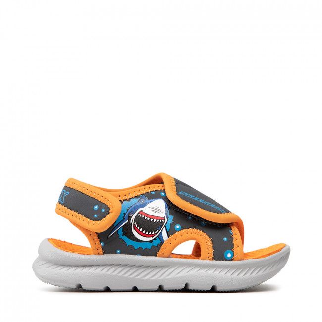 Sandali Skechers - Sand Scout 406500N/CCOR Charcoal/Orange