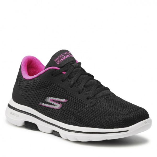 Sneakers SKECHERS - Faith 124155/BKHP Black/Hot Pink Sneakers SKECHERS - Faith 124155/BKHP Black/Hot Pink