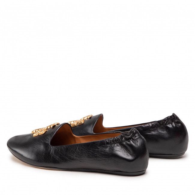 Loafers TORY BURCH - Eleanor Loafer 84922 Perfect Black 006