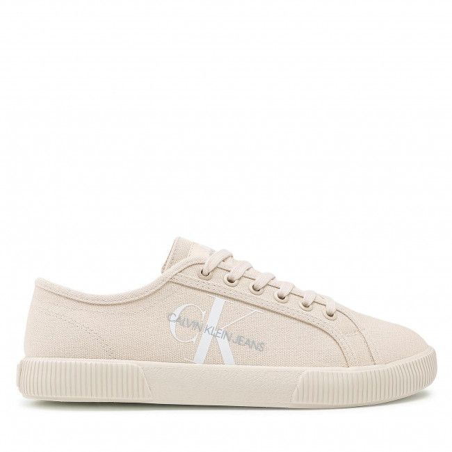 Scarpe sportive Calvin Klein Jeans - Vulcanized Sneaker Laceup Co YM0YM00254 Muslin ACJ