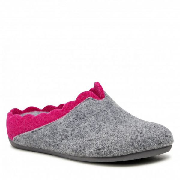 Pantofole MANITU - 320044-91 Hellgrau