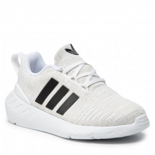 Scarpe adidas - Swift Run22 C GW8183 Ftwwht/Cblack/Greone Scarpe adidas - Swift Run22 C GW8183 Ftwwht/Cblack/Greone
