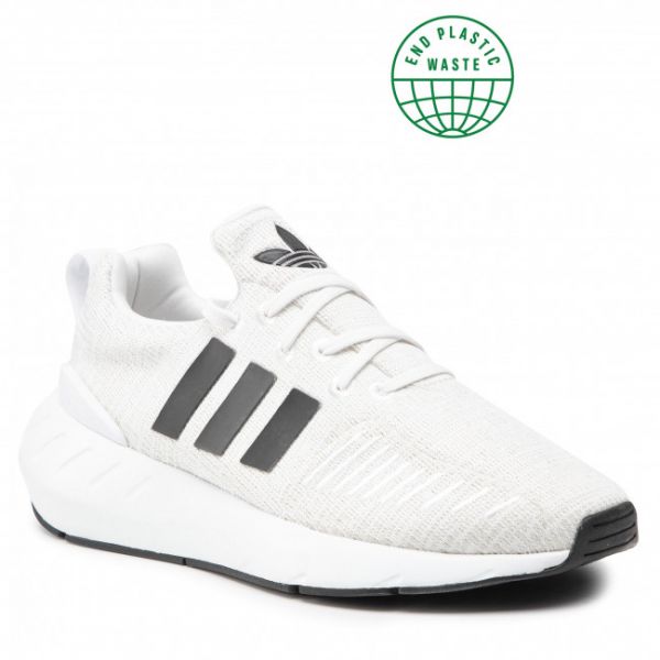 Scarpe adidas - Swift Run 22 J GW8179 Ftwwht/Cblack/Greone Scarpe adidas - Swift Run 22 J GW8179 Ftwwht/Cblack/Greone