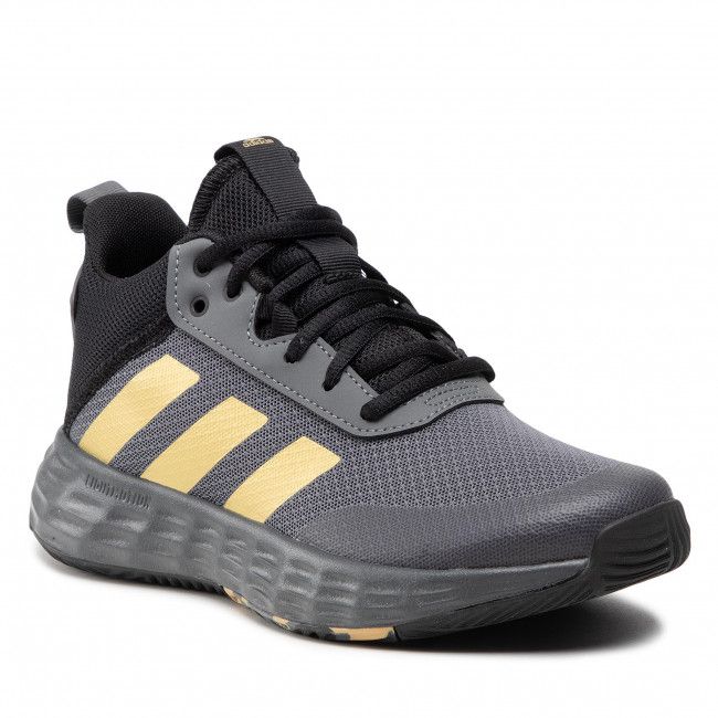 Scarpe adidas - Ownthegame 2.0 K GZ3381 Grey Five/Matte Gold/Core Black