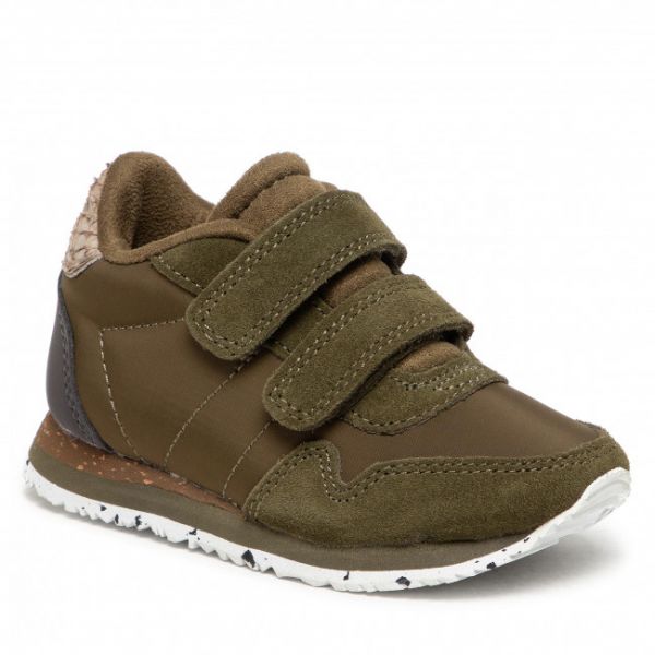 Sneakers Woden - Nor Suede WK065 Dark Olive 295 Sneakers Woden - Nor Suede WK065 Dark Olive 295