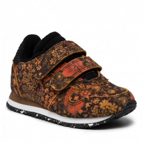 Sneakers WODEN - Ydun WK090 Black Flower Sneakers WODEN - Ydun WK090 Black Flower