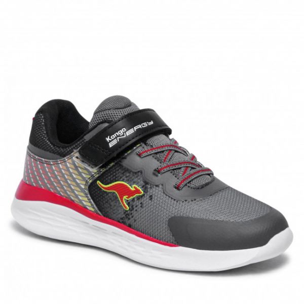 Sneakers KangaRoos - Kq-Savory Ev 18761 000 2551 S Steel Grey/Lemon Chrome